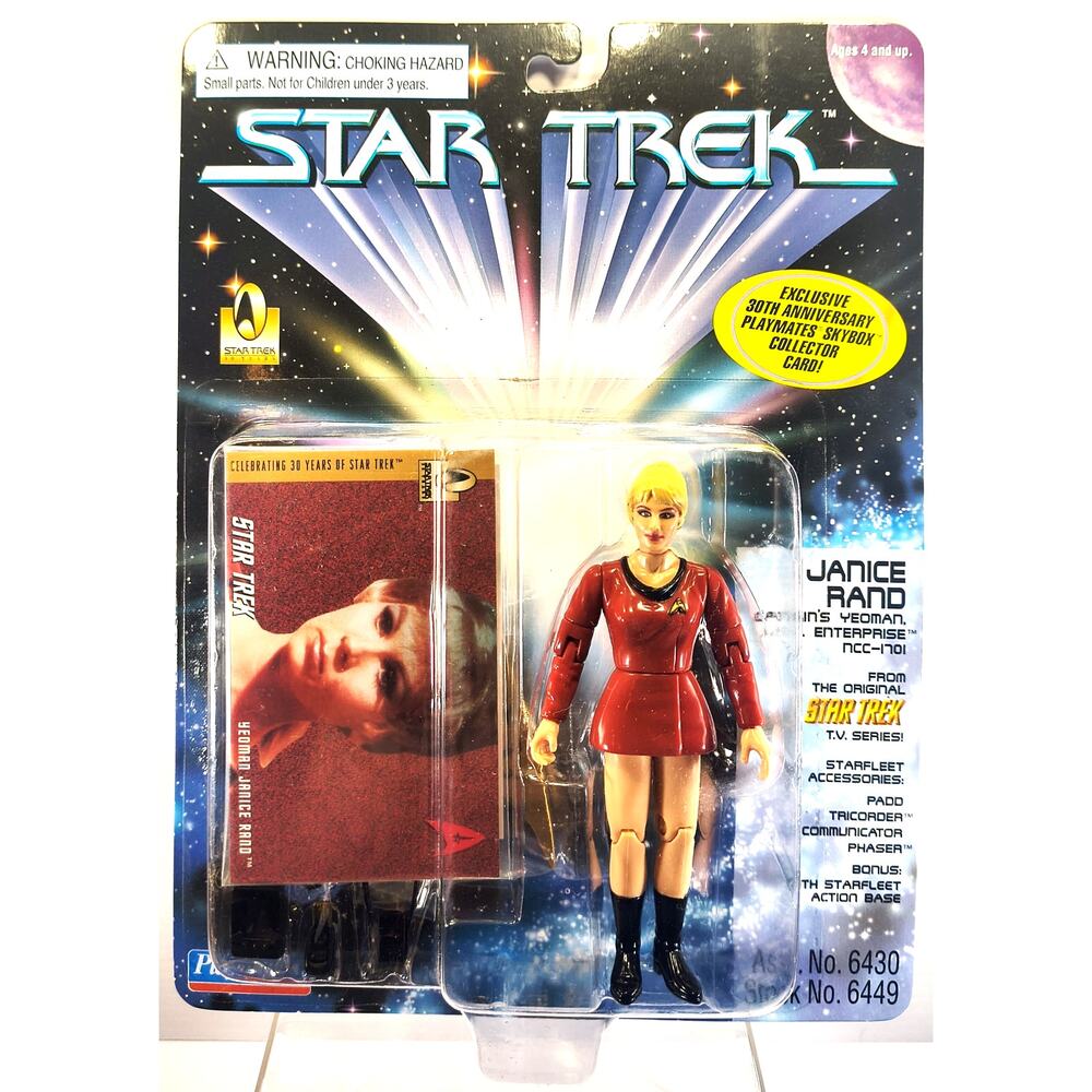 Playmates 1996 Star Trek The Original Series YEOMAN JANICE RAND, See Pics/Descr.